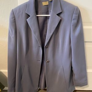 Vintage Periwinkle Purple Blazer